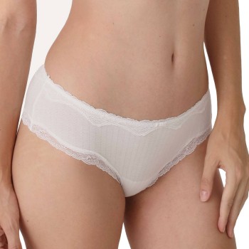 sassa Trusser Bamboo Jacquard Panty Benhvid viskose 44 Dame