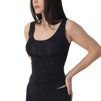 sassa BH Bonded Micro T-Shirt Bra Sort XX-Large Dame