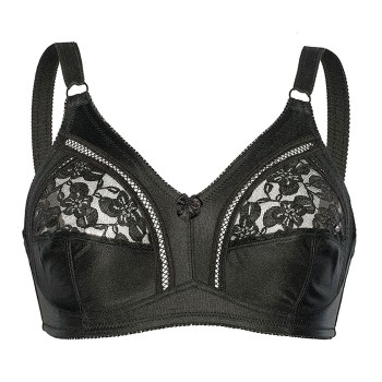 sassa BH Functional Bra Sort polyester E 75 Dame