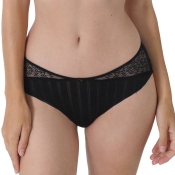 sassa Trusser Natural Stripe Panty Sort viskose 40 Dame