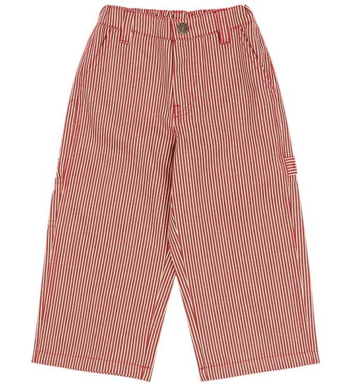 Konges Sløjd Bukser - Luc - Milk Rouge Stripe