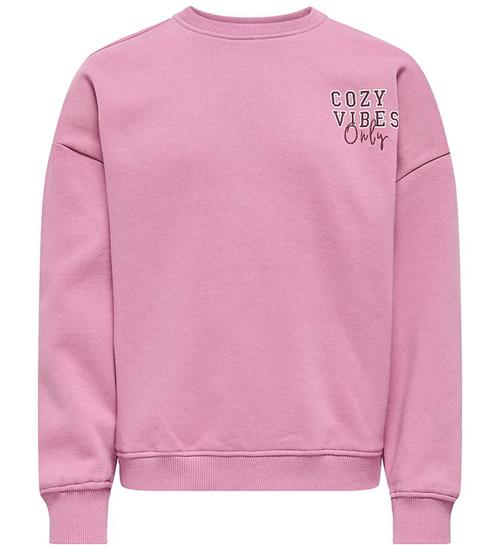 Kids Only Sweatshirt - KogBila - Mauve Orchid/Cozy