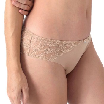 sassa Trusser Well Being Lace Slip Sand 44 Dame