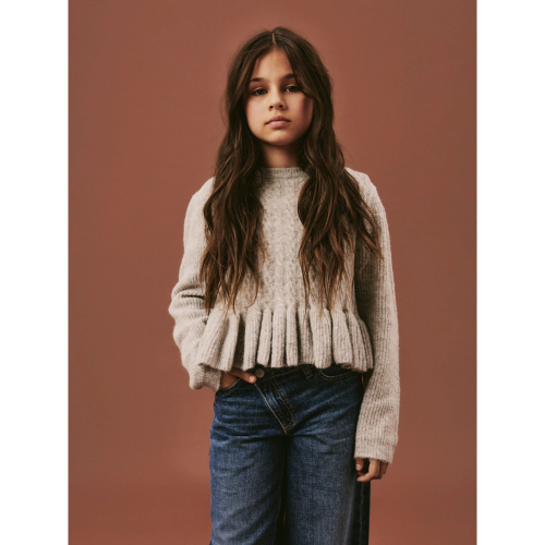 NAME IT Striktrøje Linda Peyote