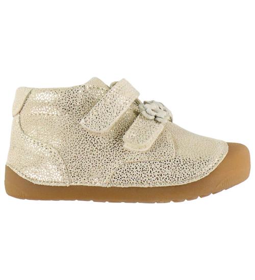 Bundgaard Begyndersko - Barfod - Petit Flower - Ivory Glitter