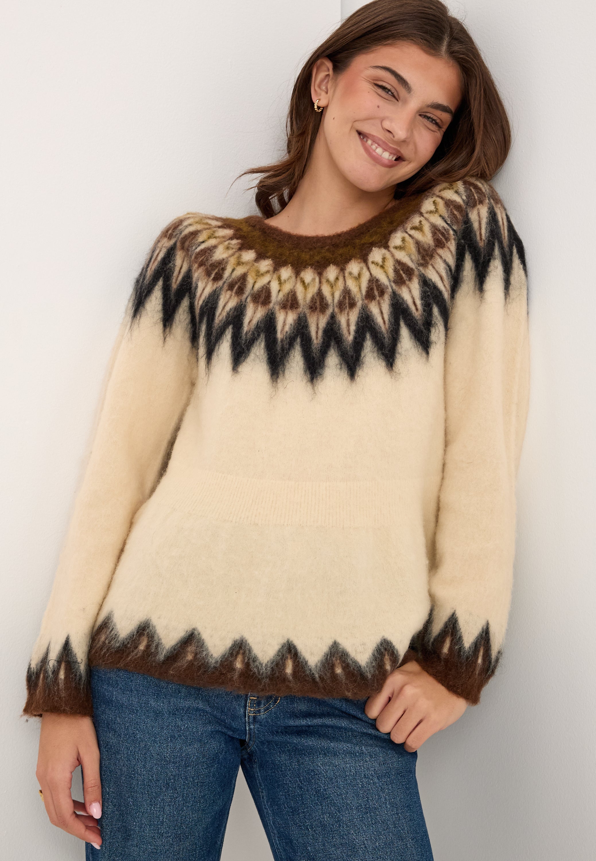 YAS Yasismia Ls Mohair Blend Knit